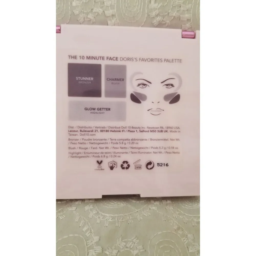 The 10 Minute Face Doris’s Favorites Palette by Doll 10